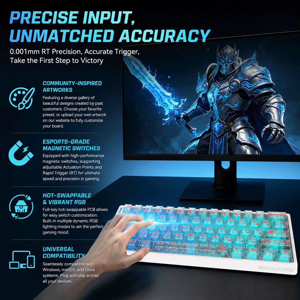 MAD60V2 Hall Effect Keyboard