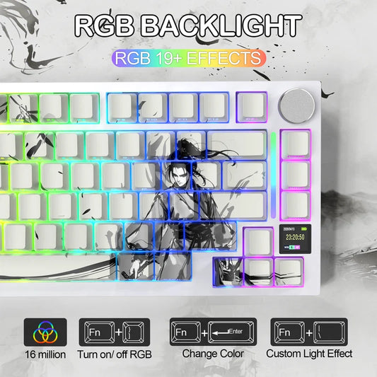 ATTACK SHARK X820 ULTRA Tri-mode Gasket Mechanical Keyboard