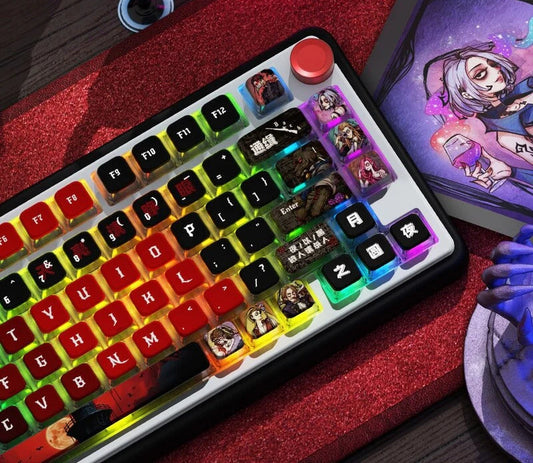 Who's Undercover Theme PBT Keycaps