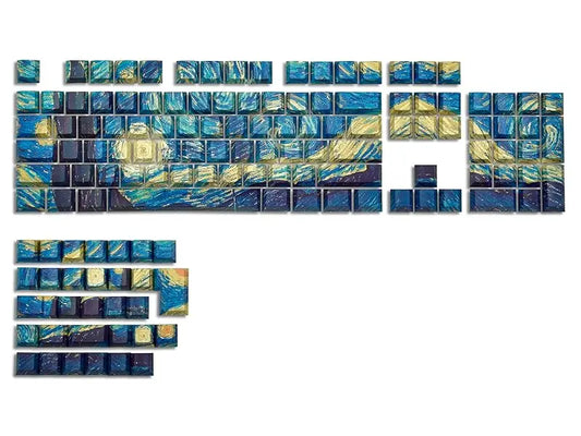 Starry Moon Night Keycap set