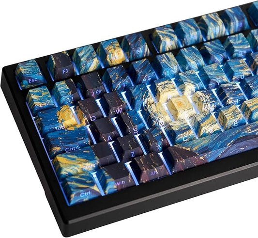 Starry Moon Night Keycap set