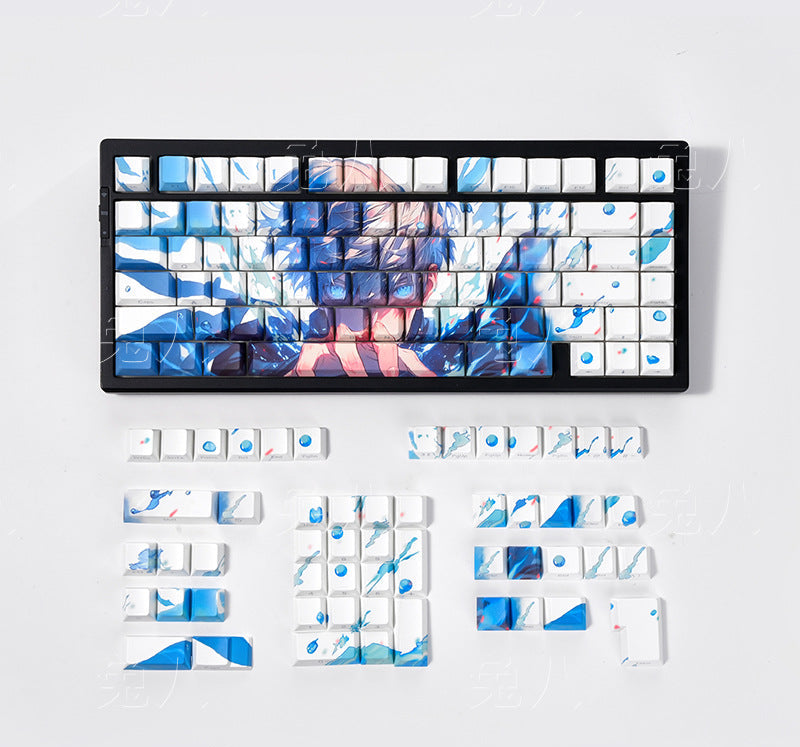 Gojo Satoru PBT Double Shot Keycaps