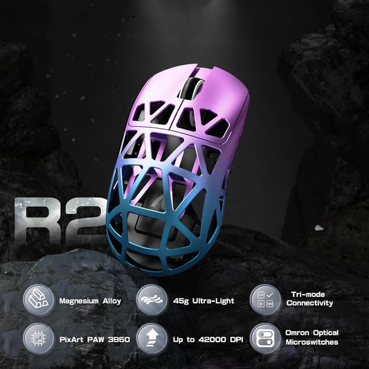 Attack Shark R2 Magnesium Alloy (45g) - 8000Hz Wireless
