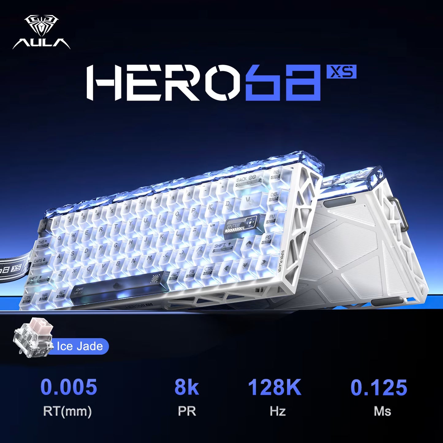 Aula HERO68 XS Hall Effect Keyboard