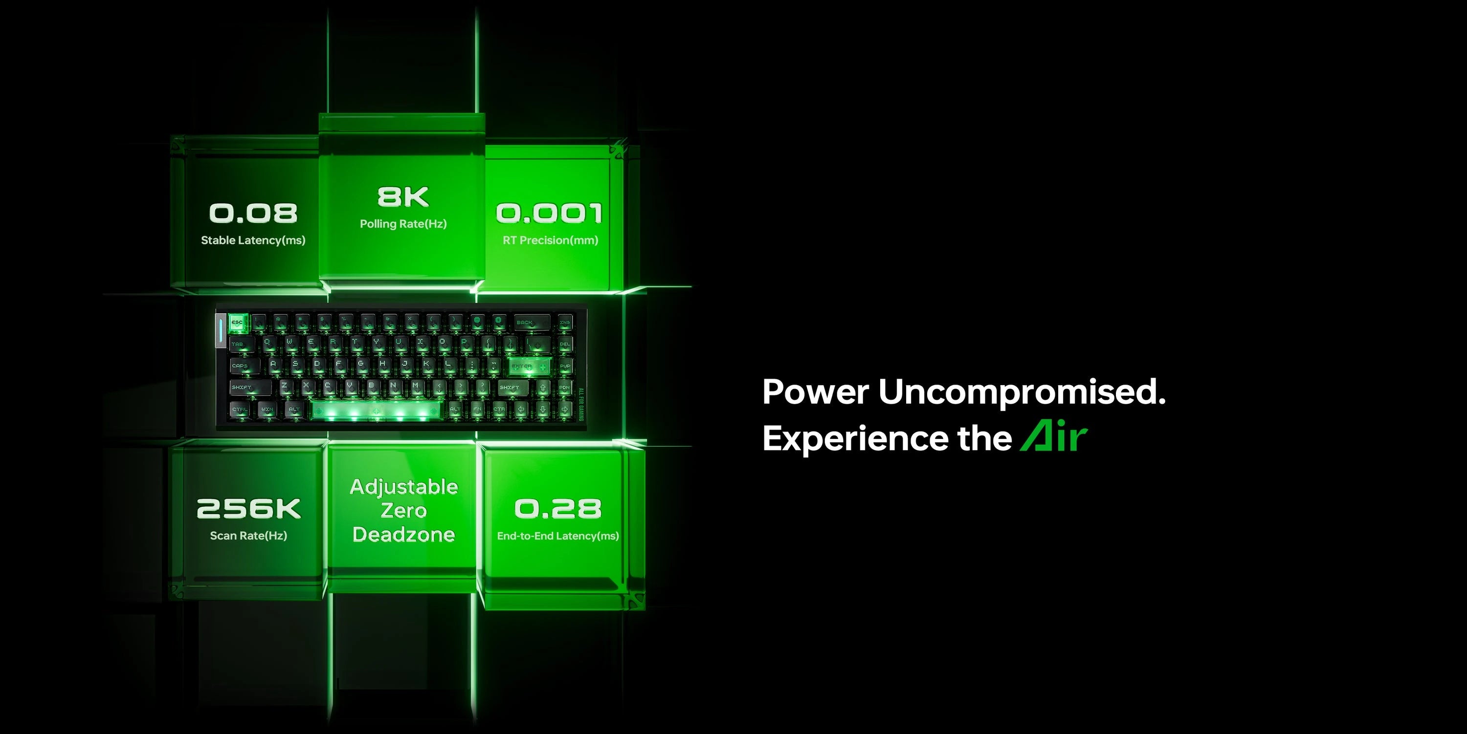 RS6 Air 65% Esports Hall Effect Keyboard ATK