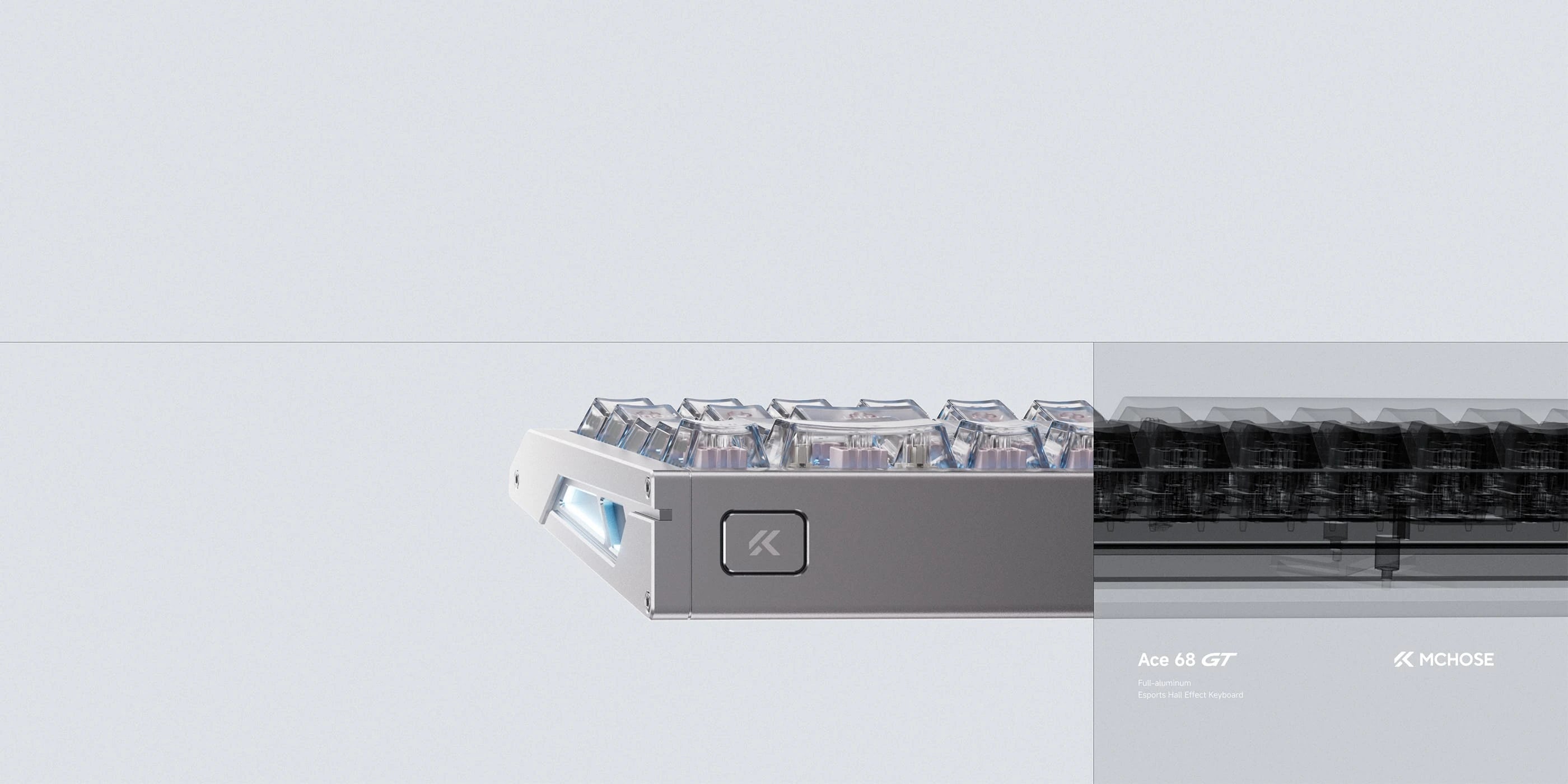 Ace_68_GT_Aero_Silver_Magnetic Switch Keyboard