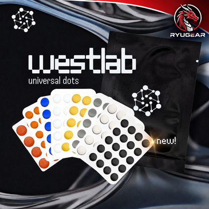 West Lab Dots Universal Mouse Skates