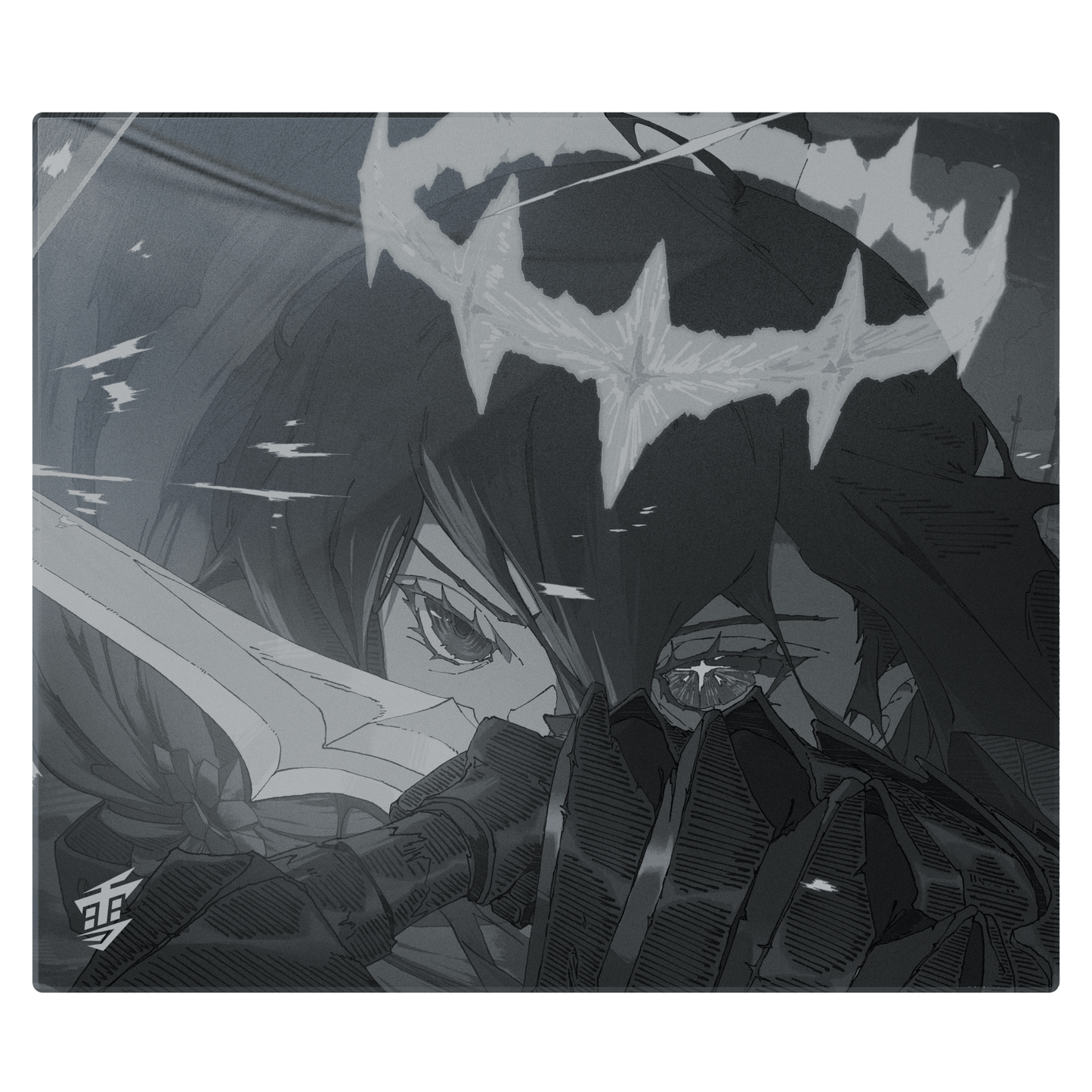 Yuki Aim - Monokuro Glass Mousepad (Limited Edition)