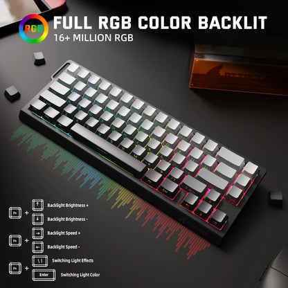 ATTACK SHARK X68 PRO HE Wireless Rapid Trigger Keyboard