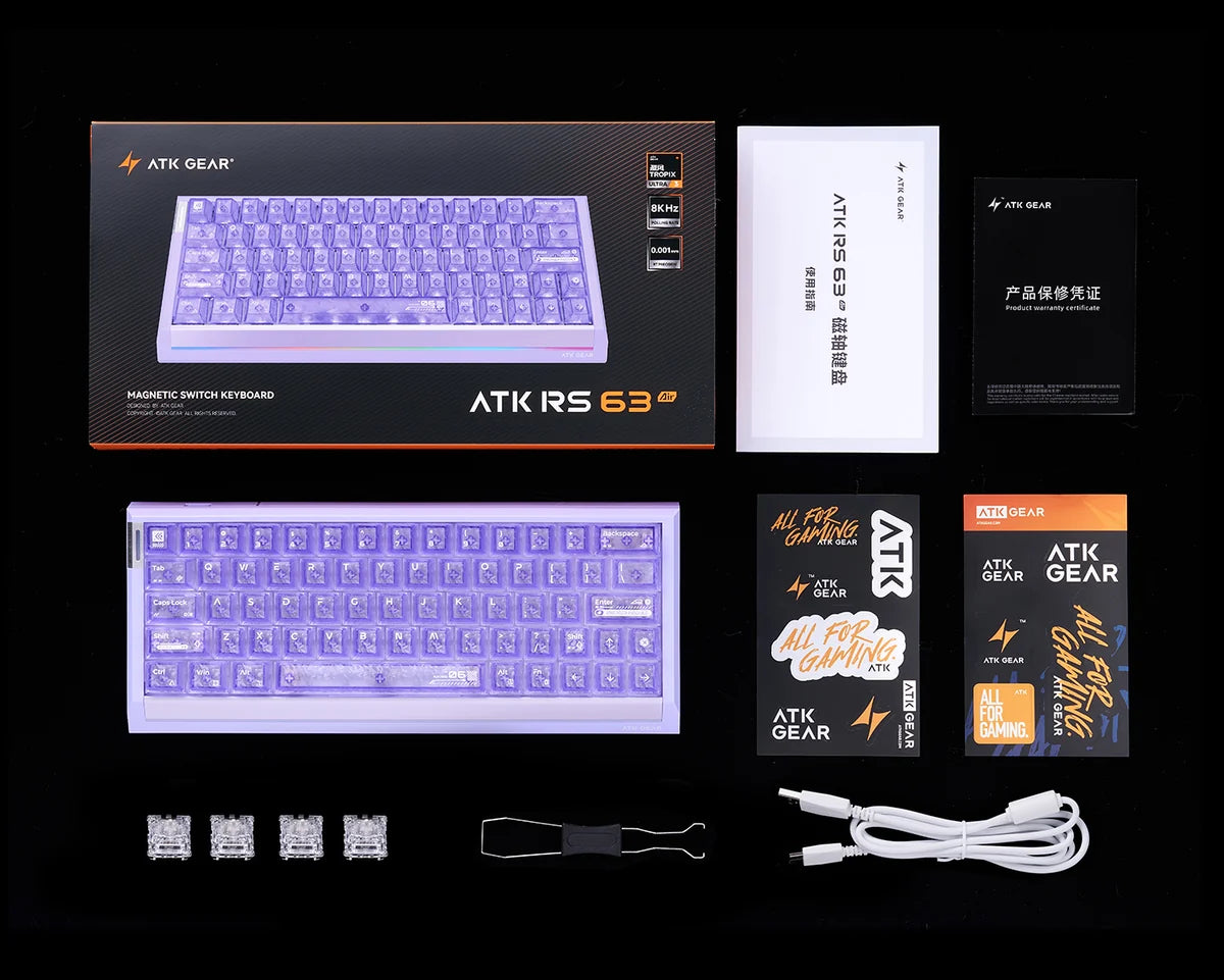 ATK RS63 Air Esports Hall Effect Keyboard