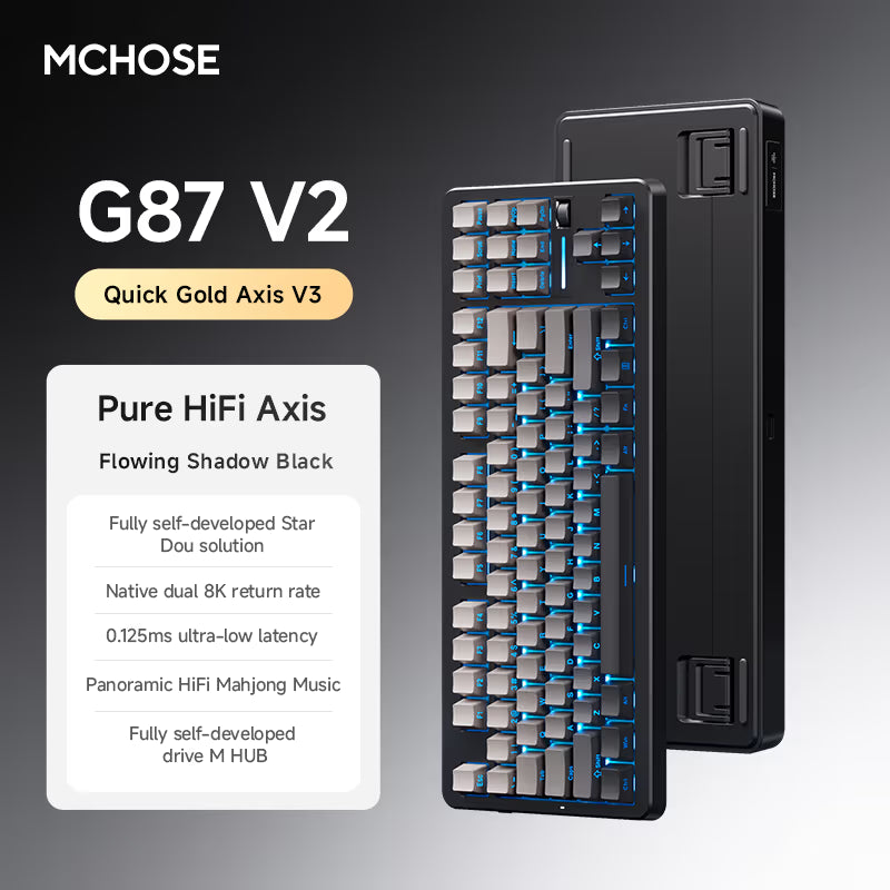 MCHOSE G87 V2 Tri-Mode Mechanical Keyboard