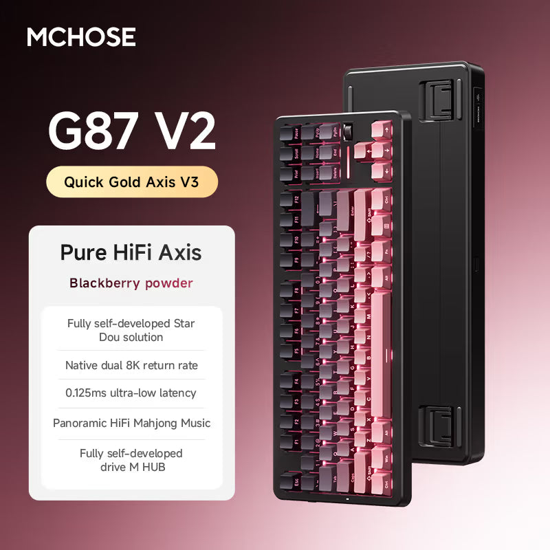 MCHOSE G87 V2 Tri-Mode Mechanical Keyboard