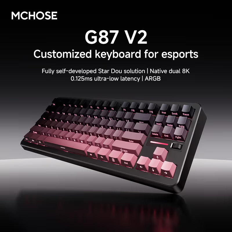 MCHOSE G87 V2 Tri-Mode Mechanical Keyboard