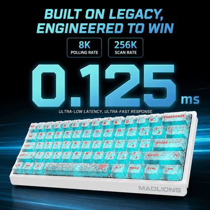 Madlions MAD68 HE V2 Hall Effect Keyboard