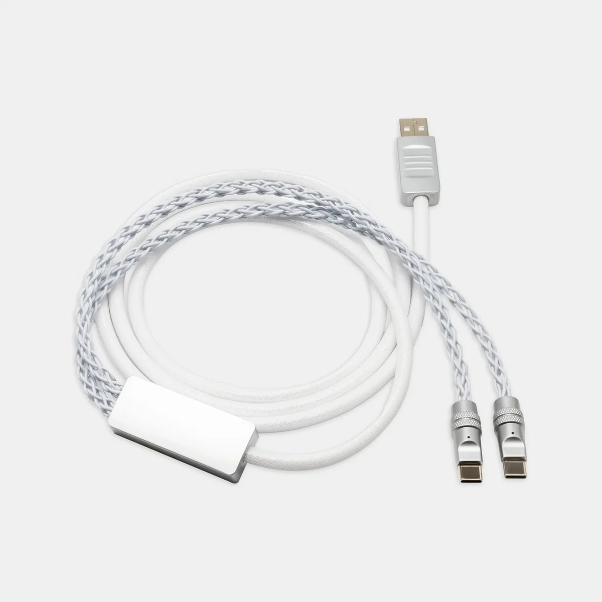 ORRxIPI Dual Output Gaming Braided Cable