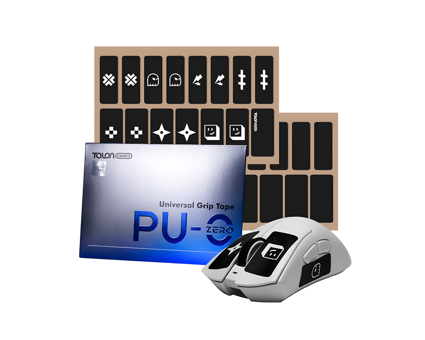 TALONGAMES PU-0 Universal 0.3mm Ultra-Thin Mouse Grip Tape