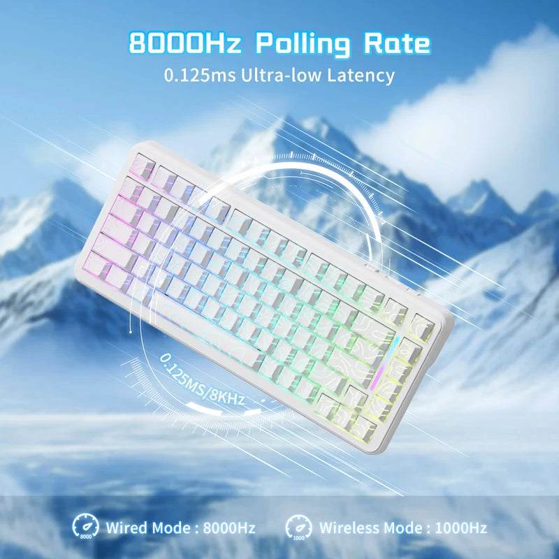 ATTACK SHARK X82 PRO HE Wireless Rapid Trigger Gaming Keyboard