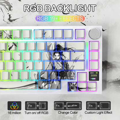 ATTACK SHARK X820 ULTRA Tri-mode Gasket Mechanical Keyboard