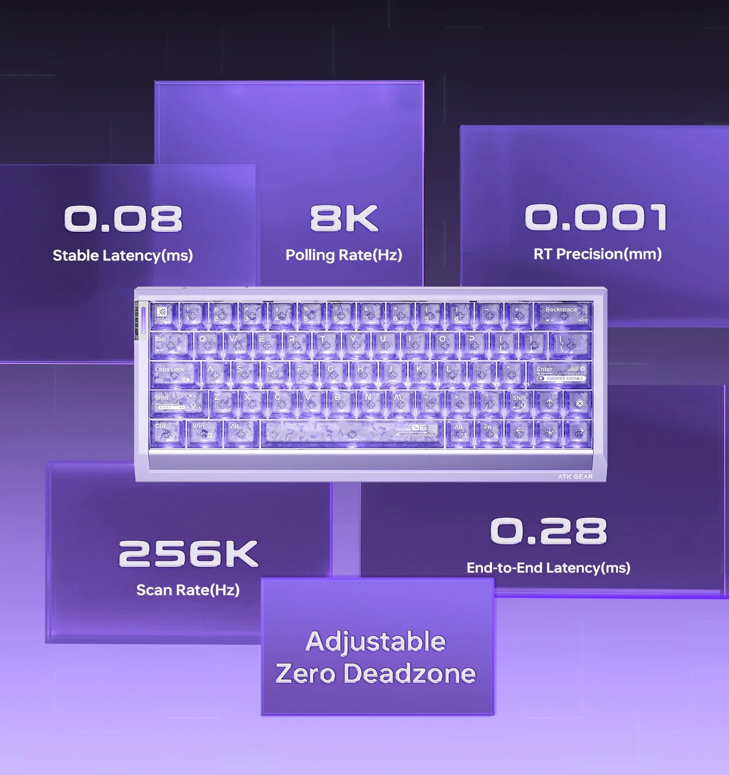 ATK RS63 Air Esports Hall Effect Keyboard