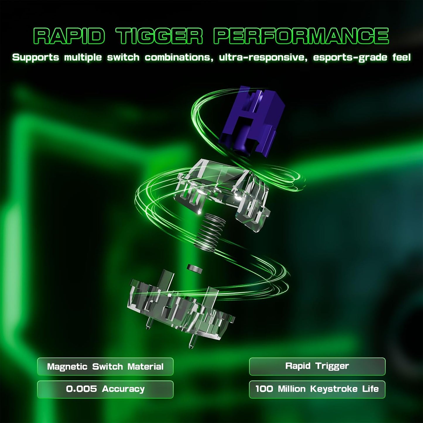 ATTACK SHARK R85 HE Rapid Trigger Keyboard