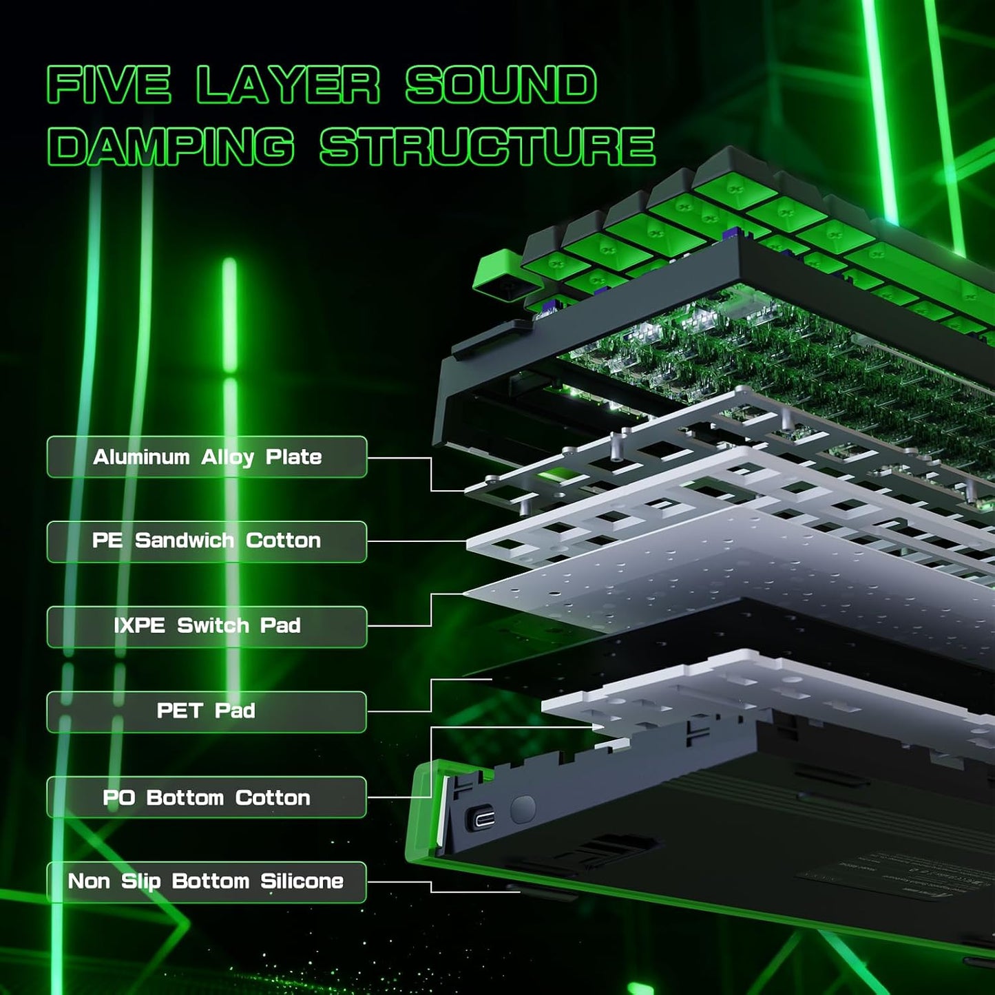 ATTACK SHARK R85 HE Rapid Trigger Keyboard