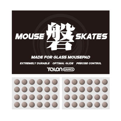 TALONGAMES Iwa Series Khaki Mouse Feet Skates Universal for Glass Mousepads