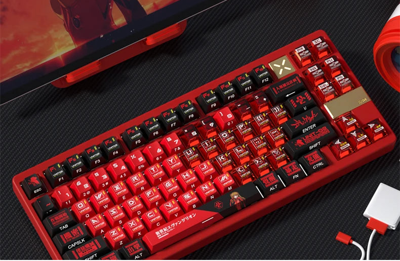 Asuka Langley Soryu Keycap Set