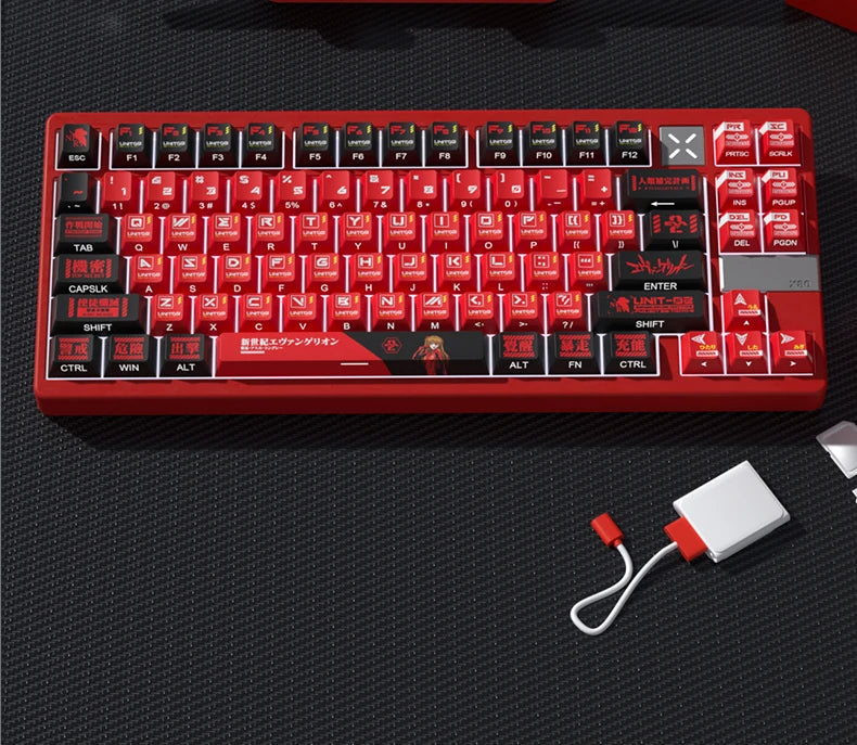 Asuka Langley Soryu Keycap Set
