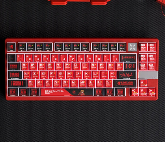 Asuka Langley Soryu Keycap Set