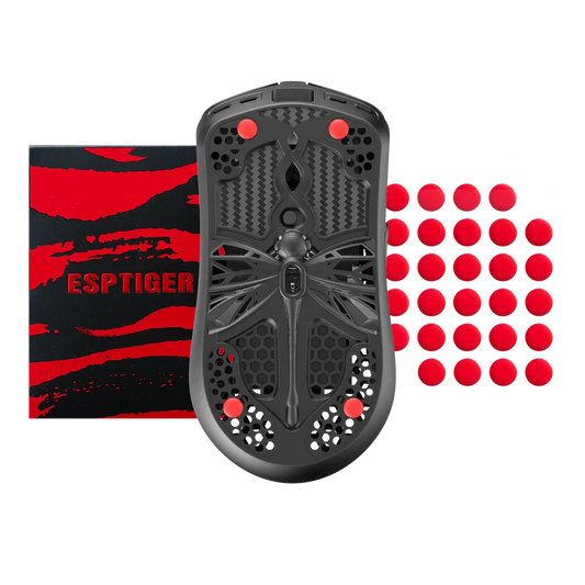 Arbiter Studio x ESPTIGER Bloody Red - Universal DIY Dot Mouse Skates