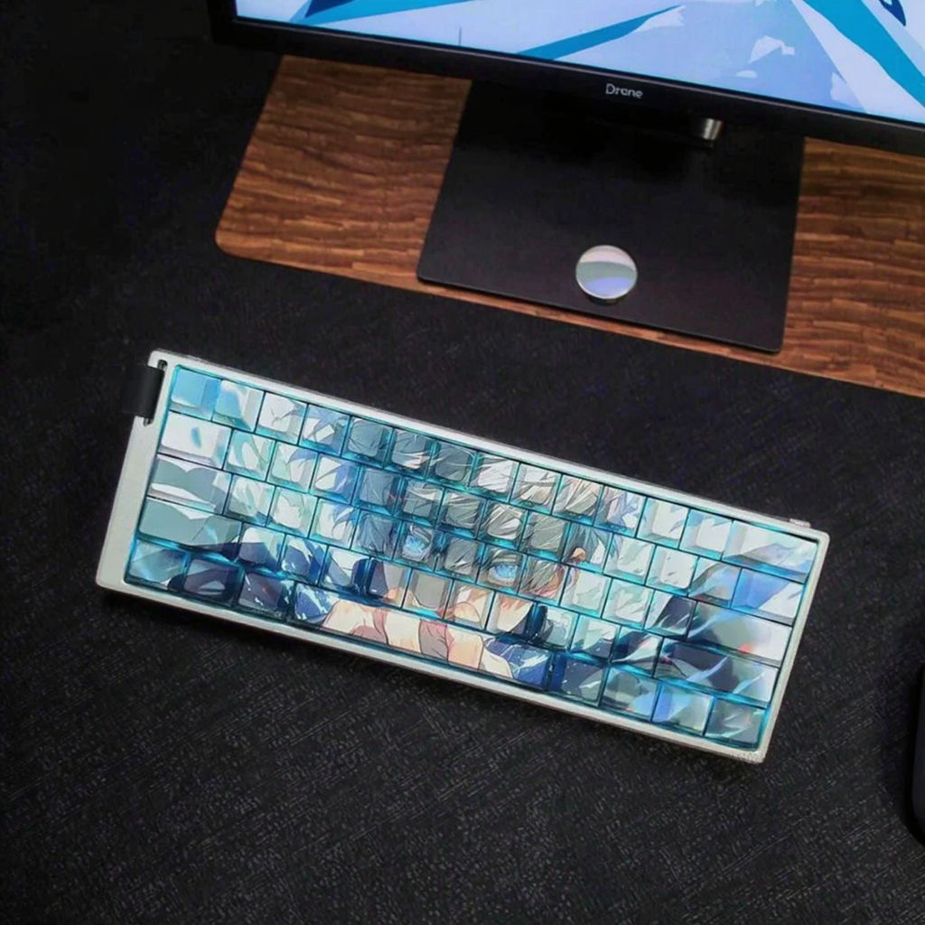 Gojo Satoru PBT Double Shot Keycaps