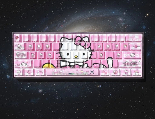 Hello Kitty Pink Keycaps