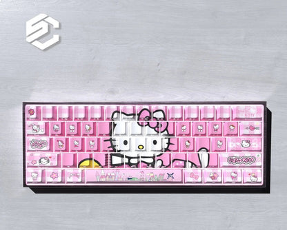Hello Kitty Pink Keycaps