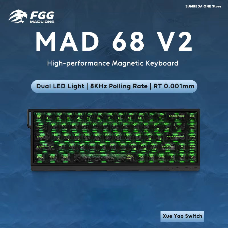 Madlions MAD68 HE V2 Hall Effect Keyboard