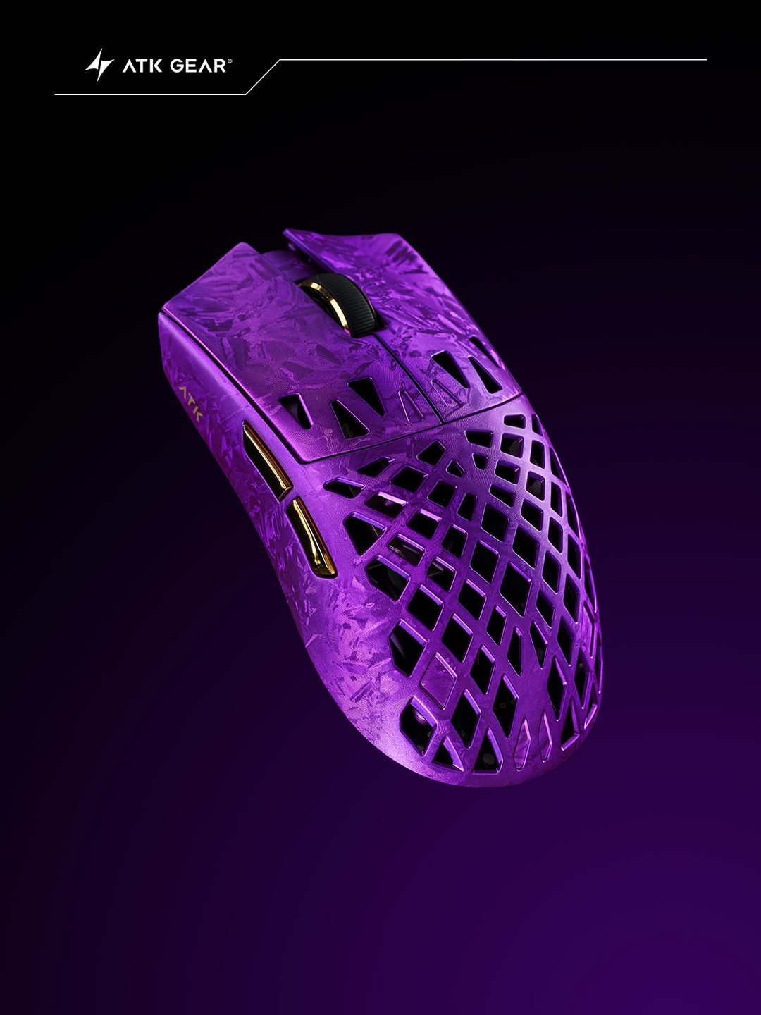 ATK Blazing Sky GHOST Hollow Carbon Fiber Wireless Gaming Mouse