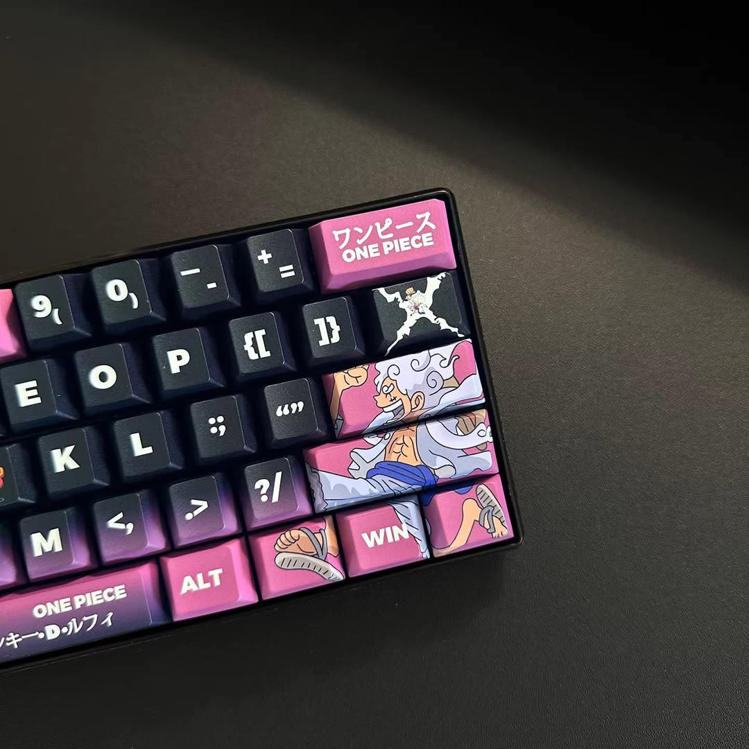 One Piece: Gear 5 Sun God Nika Edition PBT keycaps