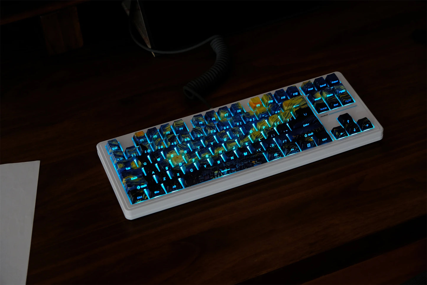 Starry Moon Night Keycap set