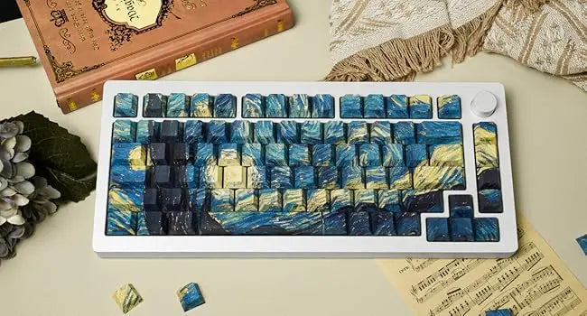 Starry Moon Night Keycap set
