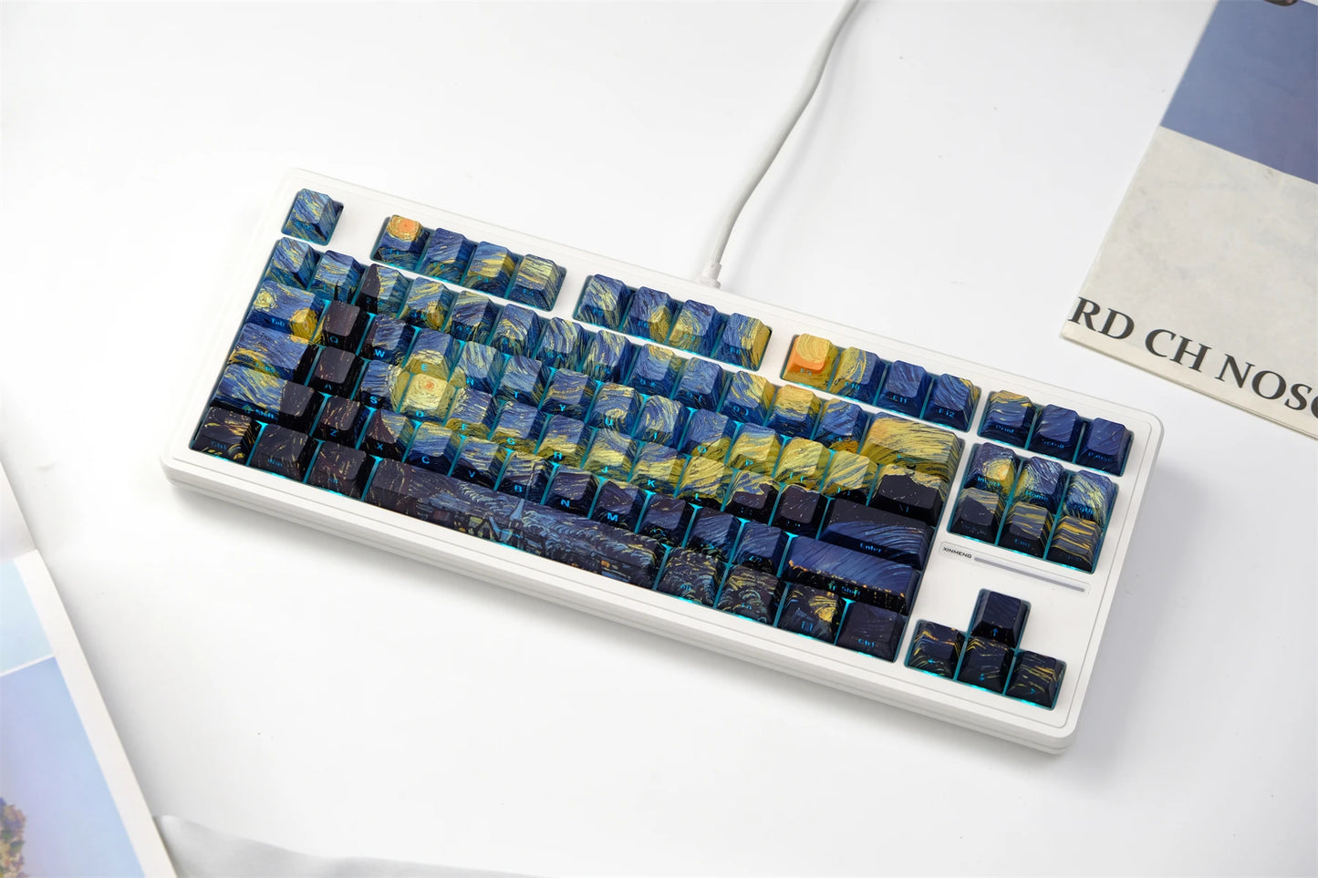 Starry Moon Night Keycap set