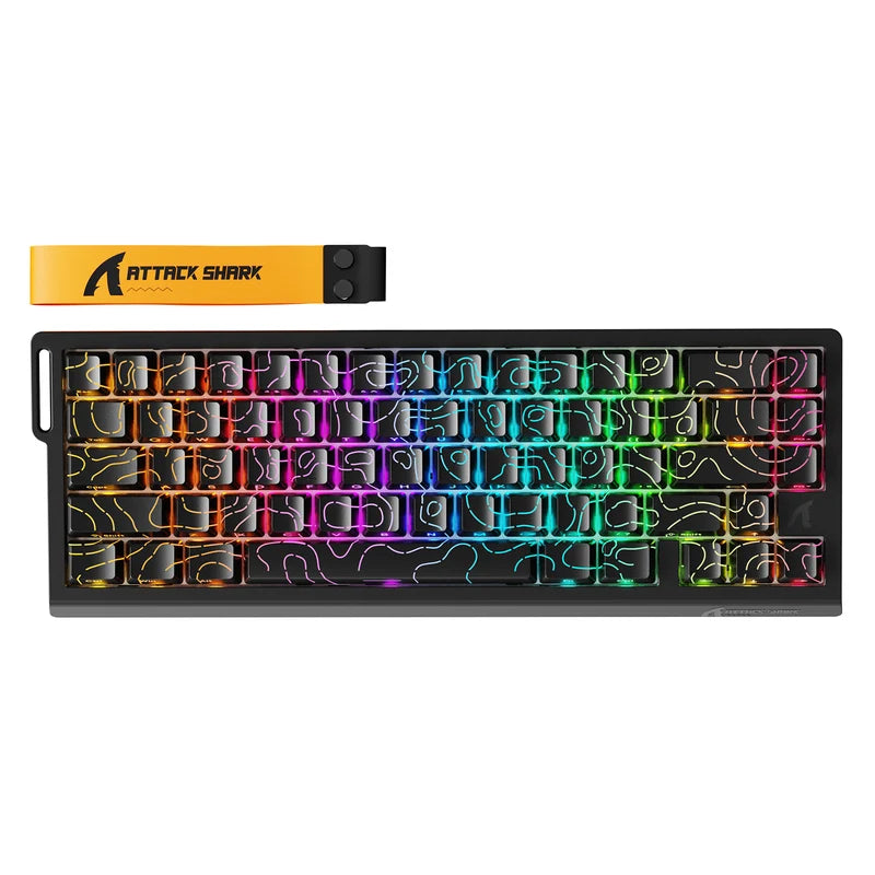 ATTACK SHARK X68 PRO HE Wireless Rapid Trigger Keyboard