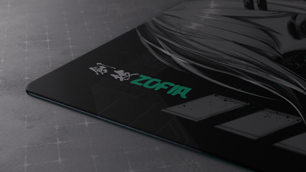 Glsswrks Zofia Glass mousepad
