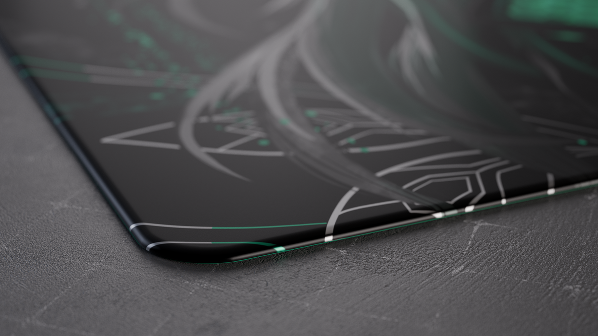 Glsswrks Zofia Glass mousepad