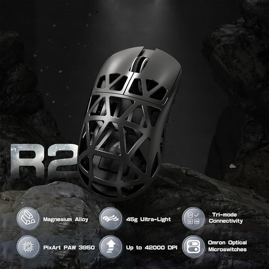 Attack Shark R2 Magnesium Alloy (45g) - 8000Hz Wireless