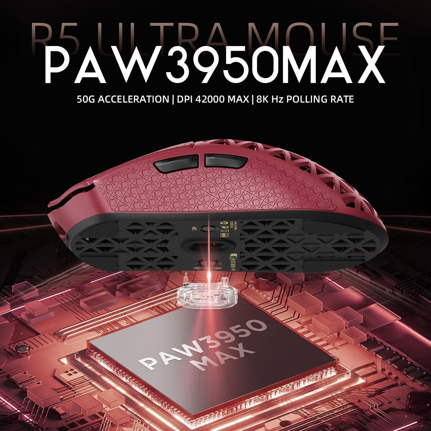 Attack Shark R5 Ultra (39g) - 8000Hz Wireless