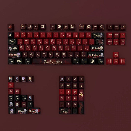 AveMujica PBT Keycap Set