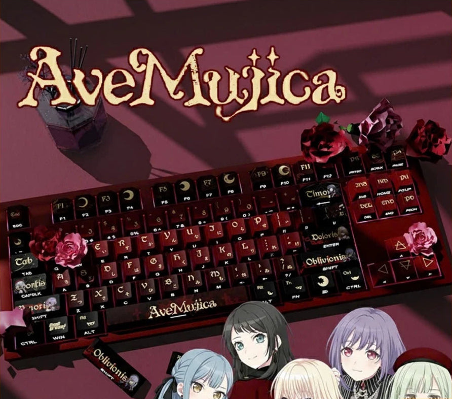AveMujica PBT Keycap Set