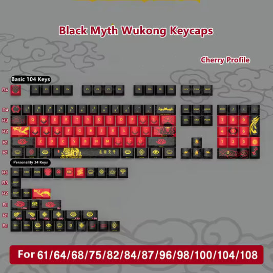Black Myth Wukong Keycaps