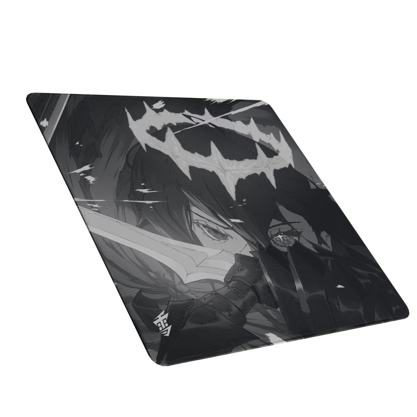 Yuki Aim - Monokuro Cloth Mousepad (Poron Base)