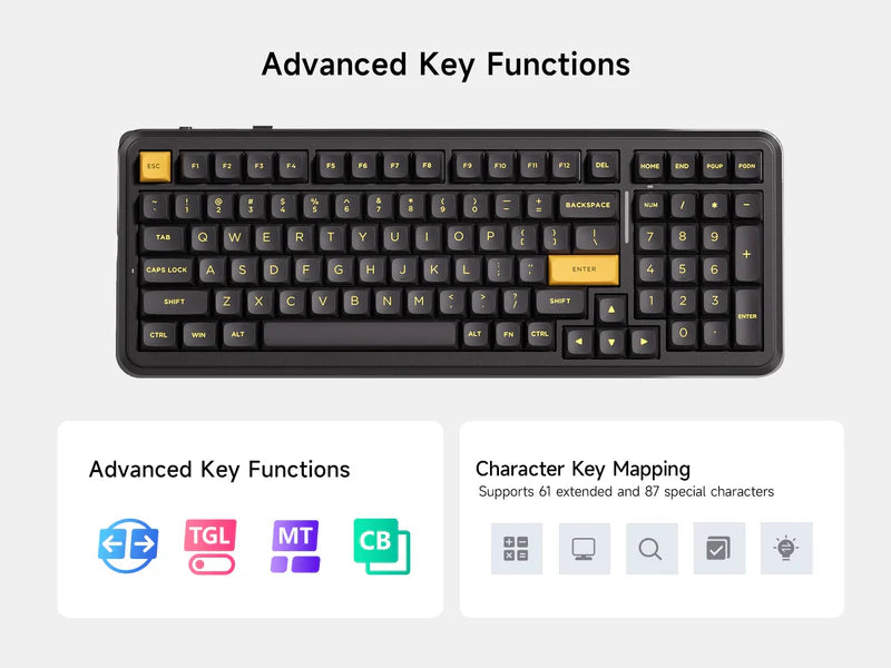 MCHOSE K99 V3 Wireless Mechanical Keyboard
