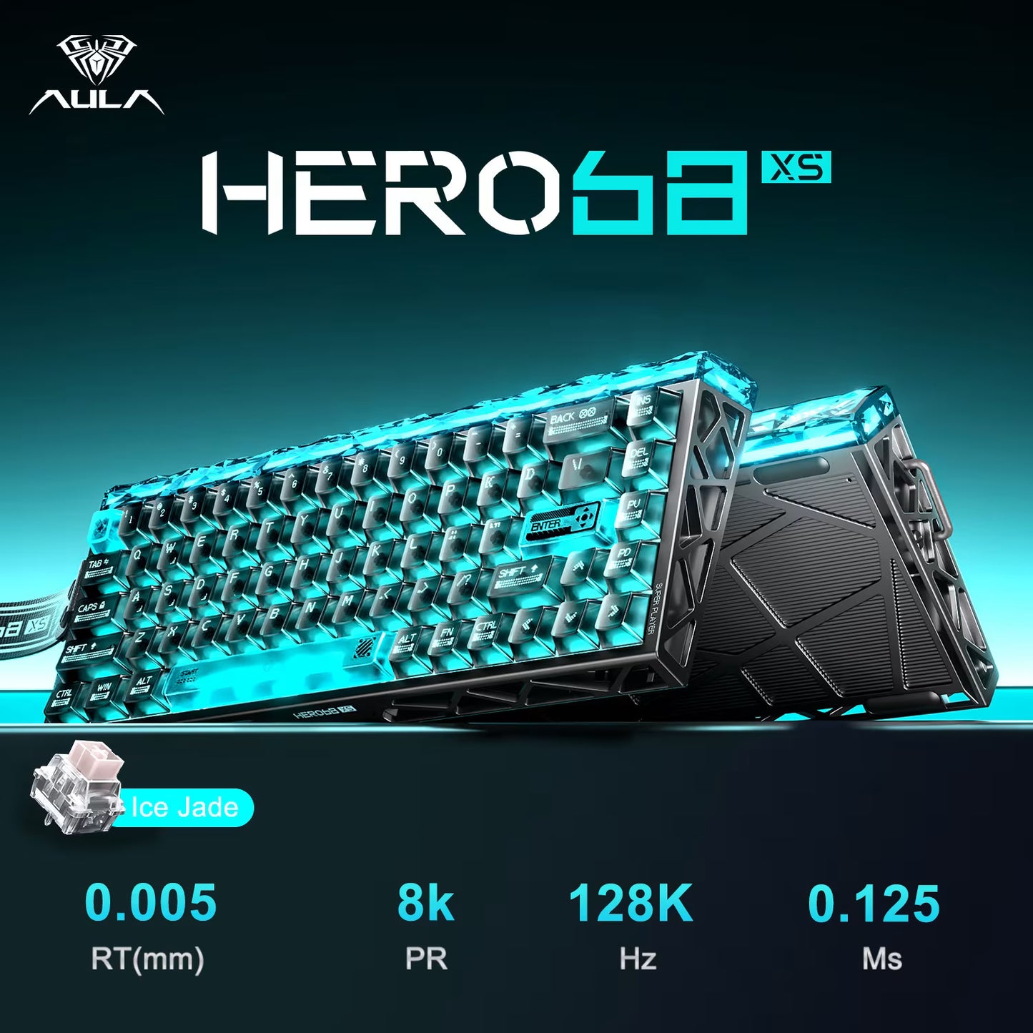 Aula HERO68 XS Hall Effect Keyboard